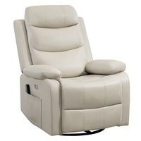 Single reclining rocking chair electric multi-function first-class space sofa cabin lazy living room massage leisure fabric