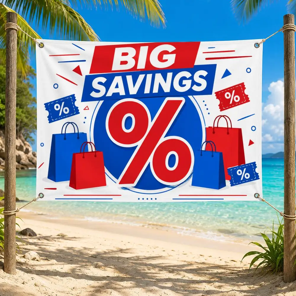 Big Savings Sale Geometric Flags Fade Resistant Flag Washable Lightweight HD Print Indoor Outdoor All-Weather
