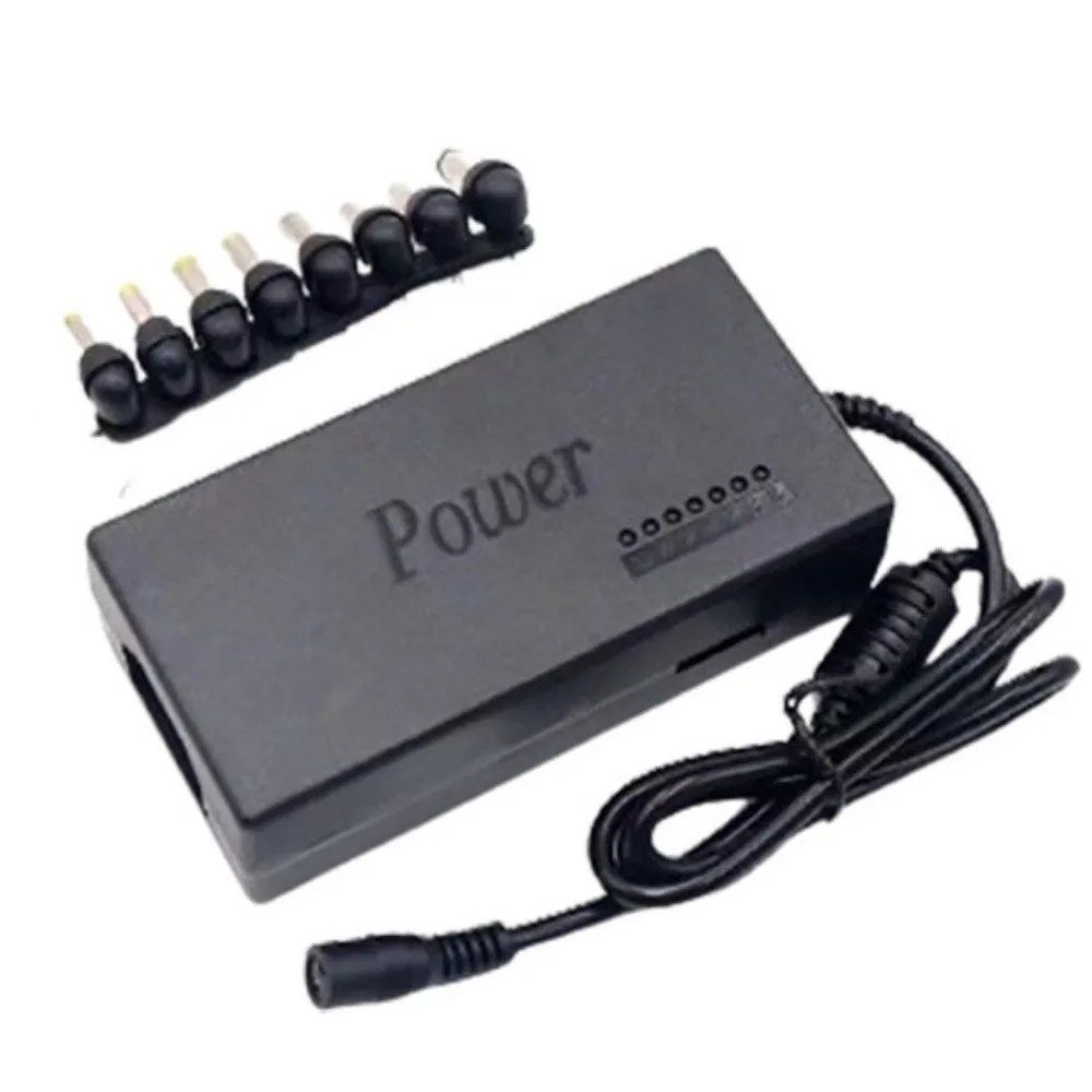 

96W Laptop Power Adapter 12-24V Adjustable Voltage Laptop Charger Adapter Portable Use Multiple Laotop Power Supply Adapter