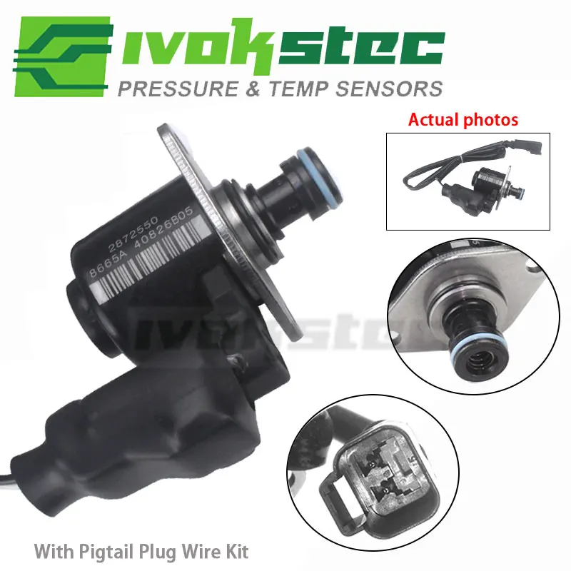 100% Testing Sustitución de la válvula reguladora Cummins 2872550 Fuel Actuator Control Valve For Cummins ISX Actuator ISX5 ISG