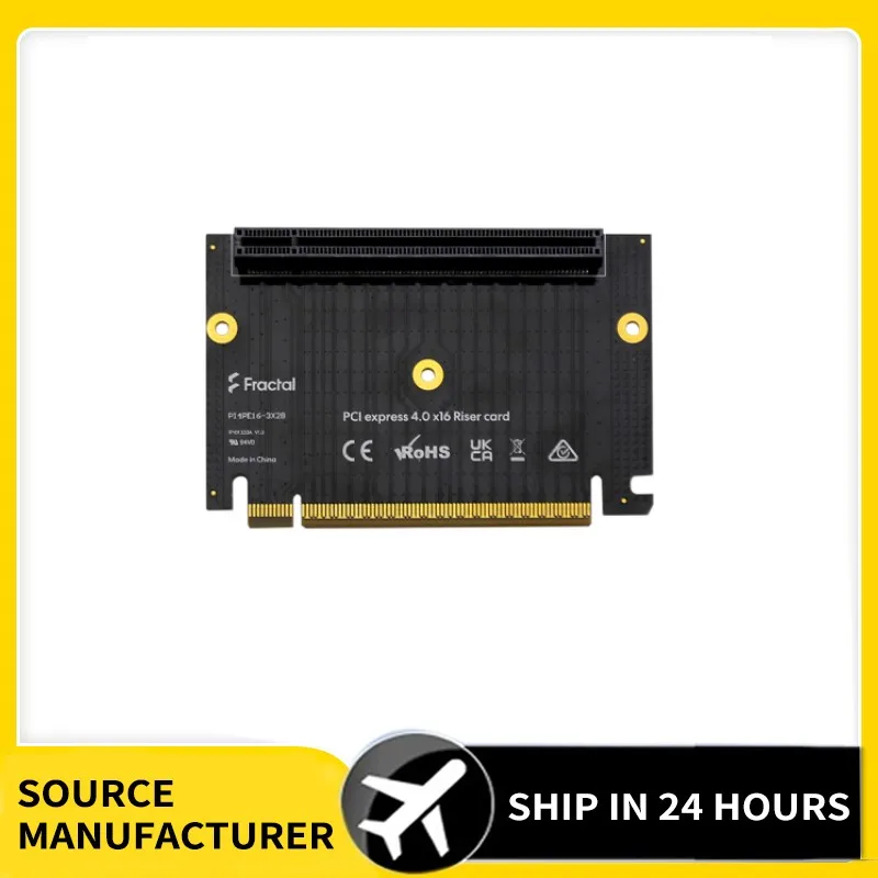 

PCIE x16 4.0 Extender 90 Degree Test Protection Card GPU Video Expansion Turn Right Angled Extended Card Slots Protector Adapter