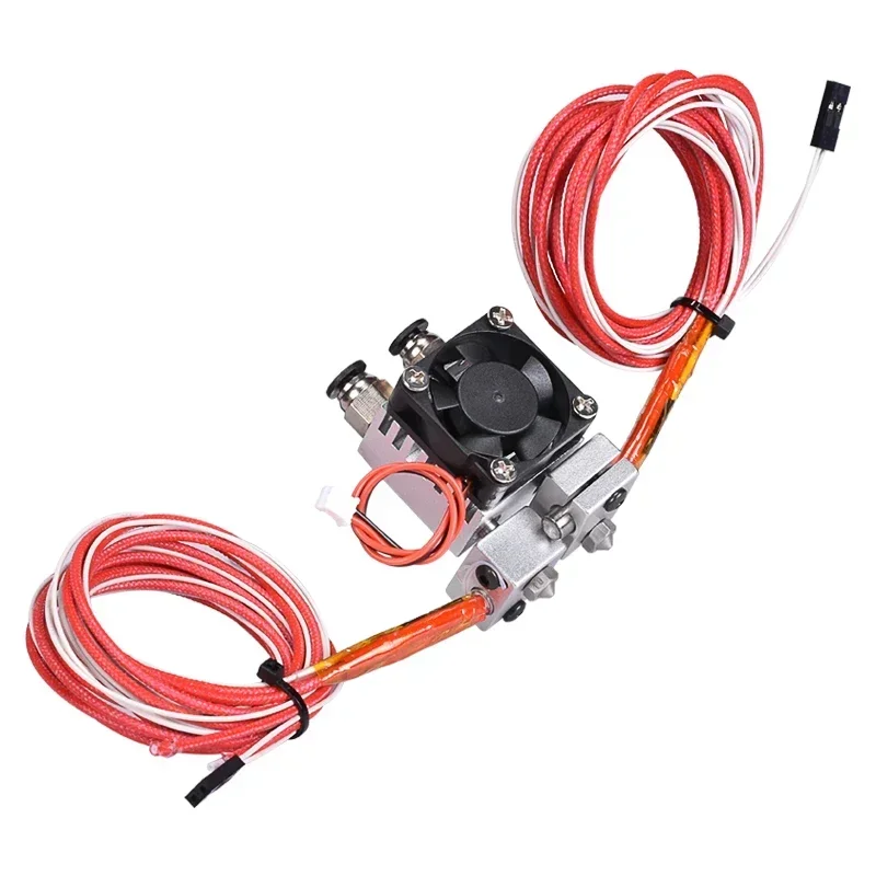 X 2 In 2 Out Extruder Dual Color All Metal For 3D Chimera Hotend Kit Multi-extrusion V6 12VDual Extruder 0.4mm/1.75mm 3D Printer