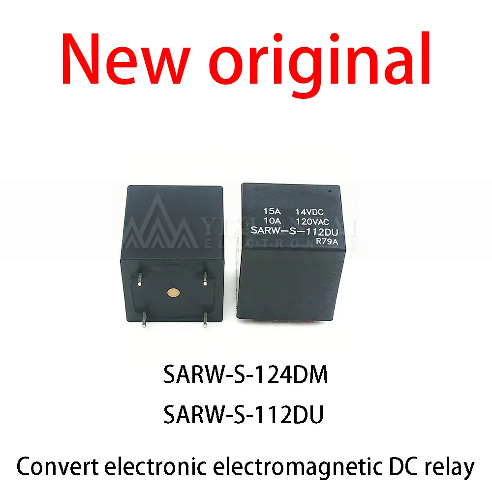 10 Pcs/Lot New original  SARW-S-124DM SARW-S-112DU Convert electronic electromagnetic DC relay