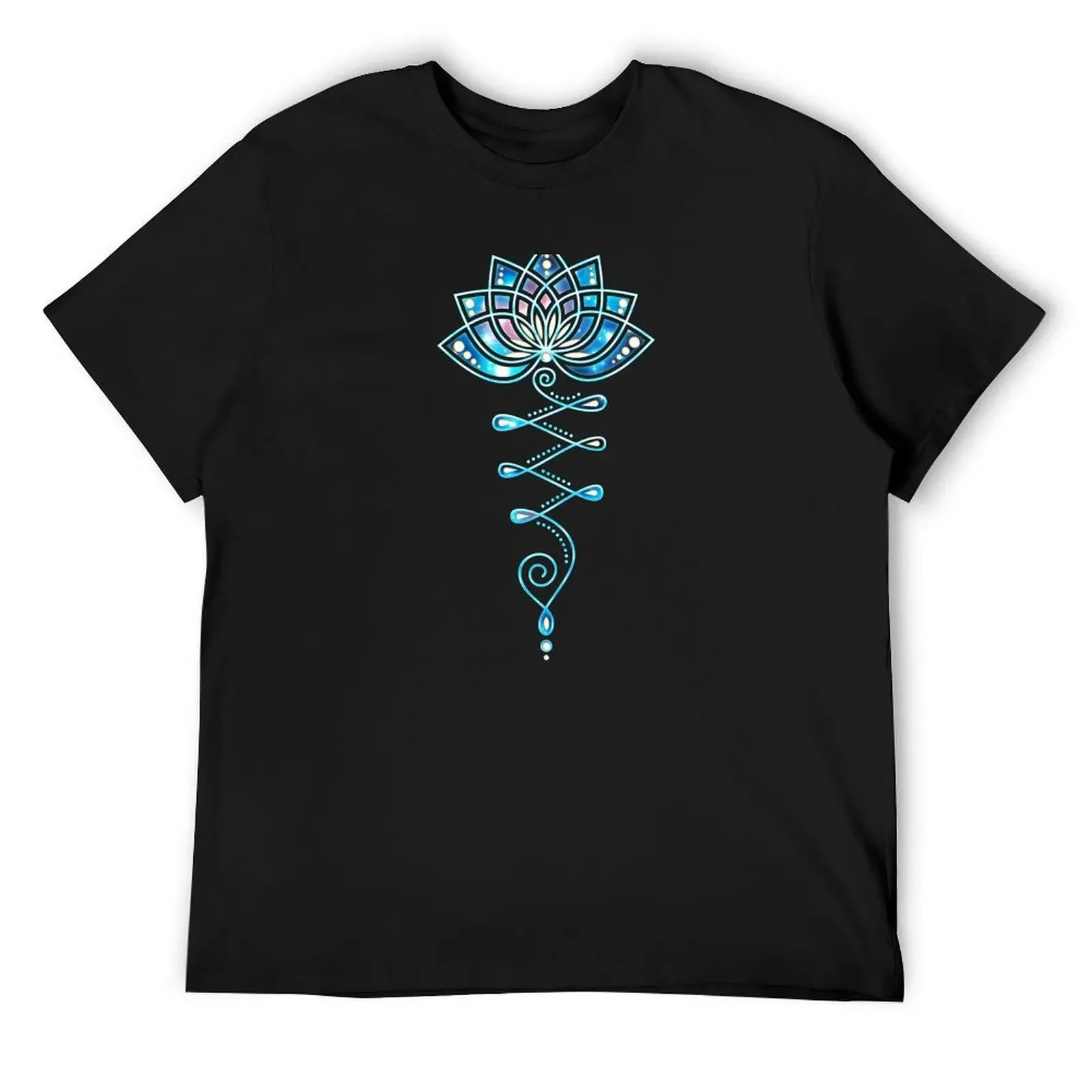 Lotus Flower, Yoga, Symbol, Tattoo, Galaxy Style T-Shirt basketball graphic tees topping workout shirts for men