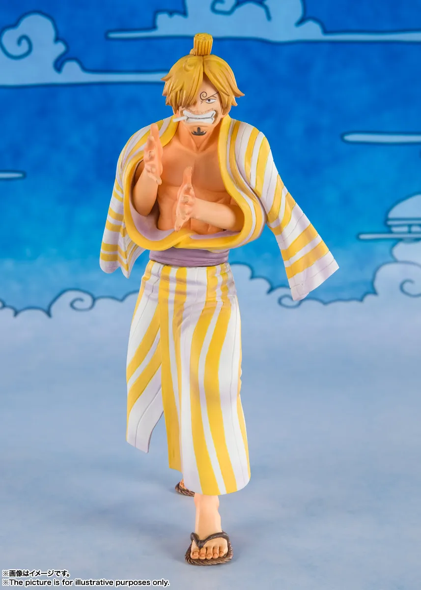 BANDAI ONE PIECE Sanji (Sangoro) Action Figures Model Figuarts Zero Amusement Figures Toys Brand New Genuine Original