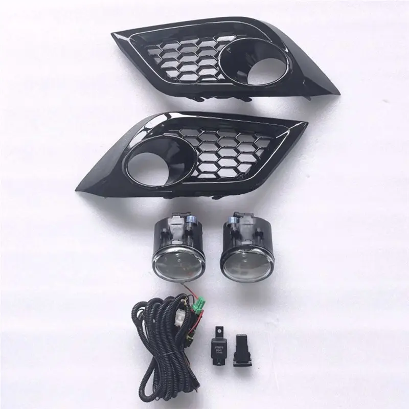 Front Fog Light Assembly For Toyota Corolla IM 2017-2018 Scion IM 2016 Including Halogen Bulbs+ Wiring Harness+ Switch-Boom