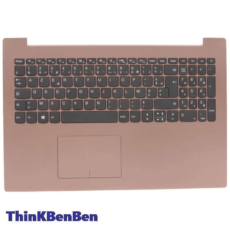 FR French Keyboard Coral Red Upper Case Palmrest Shell Cover For Lenovo ideapad 330 15 AST IKB IGM 5CB0R59290