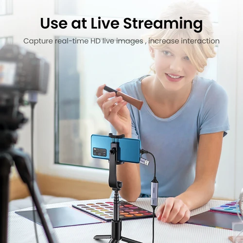 Imagen 2 del producto Ugreen-tarjeta de captura de vídeo 4K HDMI a USB/USB-C HDMI para PC, ordenador, cámara, grabación en vivo, Reunión, nuevo