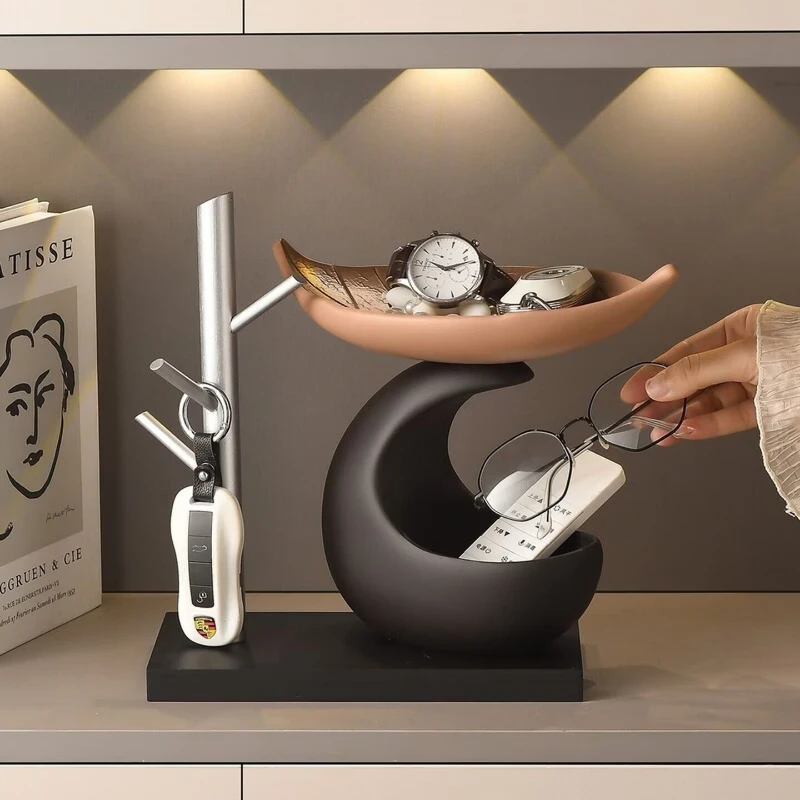 Key storage, entrance ornament, home entry, modern high-end housewarming gift