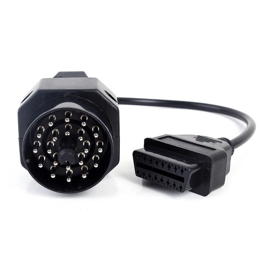 forBmW 20 PIN TO 16 PIN OBDII OBD2 DIAGNOSTIC LEAD CABLE CONVERTER ADAPTOR