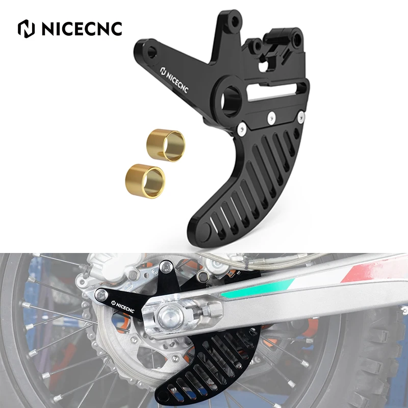 For GasGas 2021-2024 EC300 Rear Dual Calipers Bracket Stunt Brake Disc Guard EC EX MC 250F 350F 450F EX EC 250 300 MC 125 250