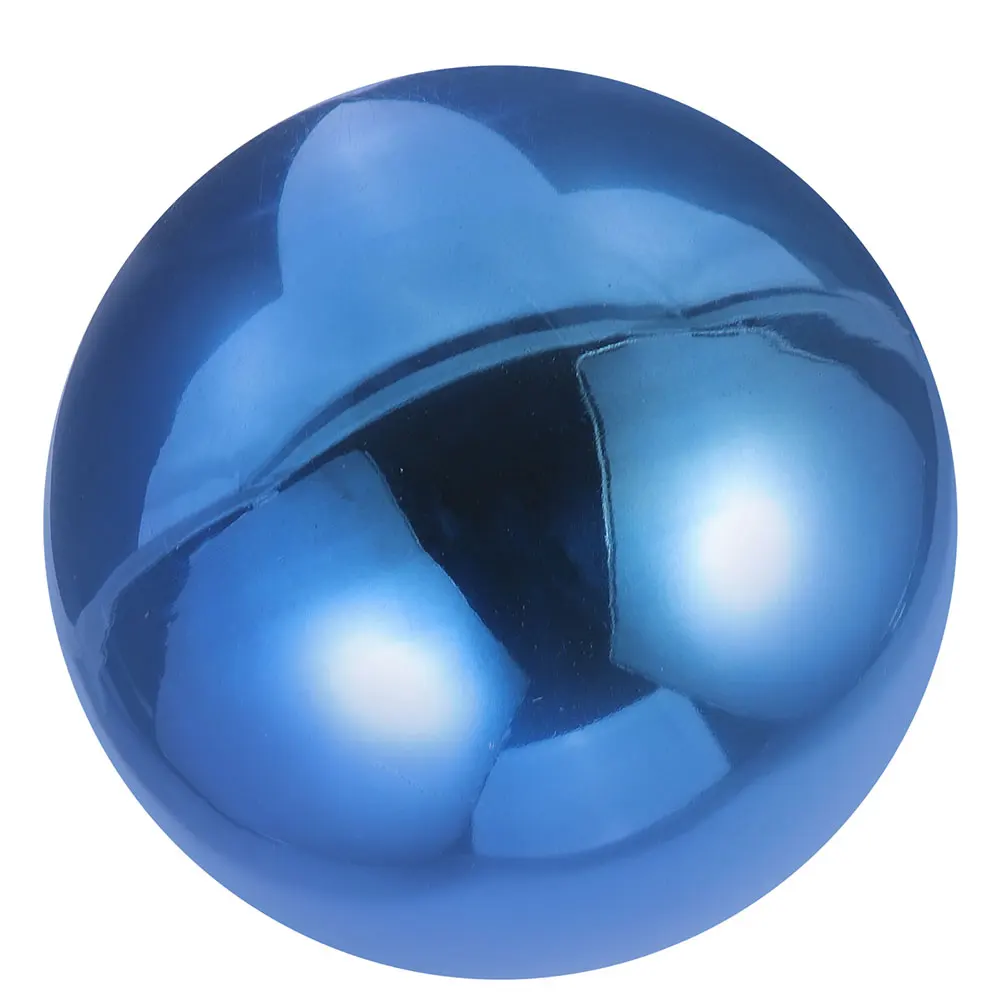 

Mirror Reflective Ball Garden Gazing Outdoor Ornaments Artistic Yard Globe Colored Blue