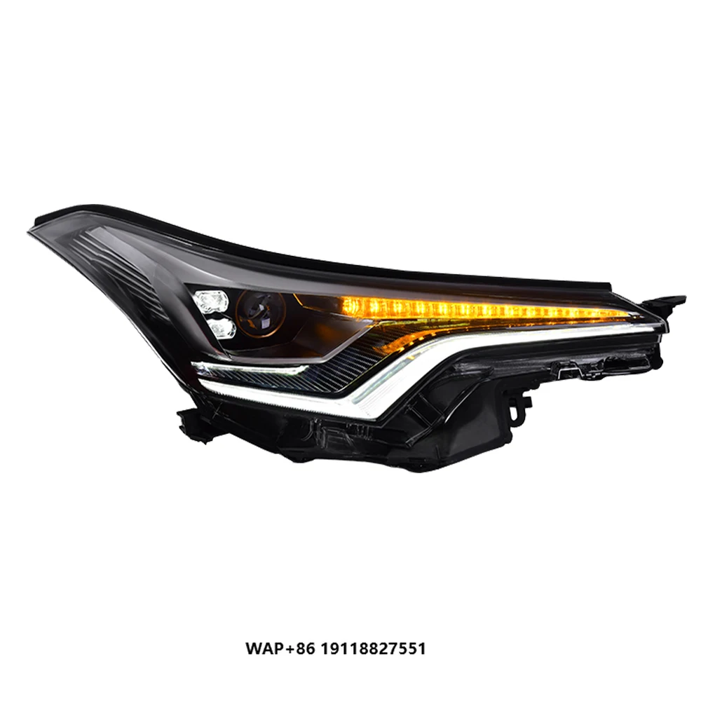 

2018-2020 for for C-HR Auto Headlight Assembly High Configuration LED Front Lamps 100W Bifocal Lens 6500K Accessories
