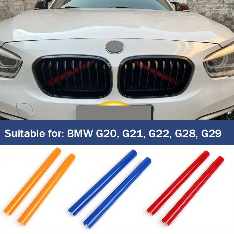 2Pcs Car Front Gril…