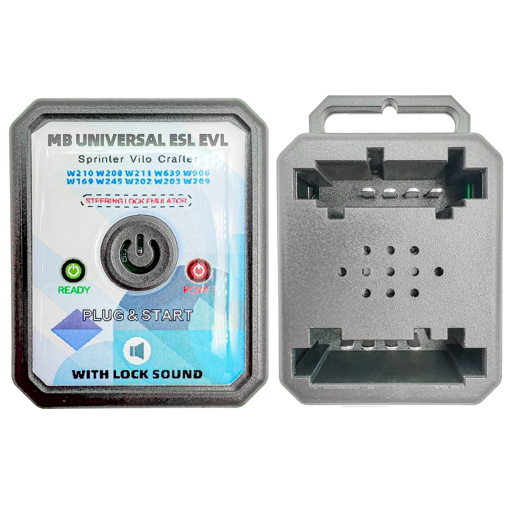ESL ELV Steering Lock Emulator for Mercedes Benz W169 W202 W208 W210 W209 W211 W639 W906 W245 W203 W219 W463 or W204 W207 W212