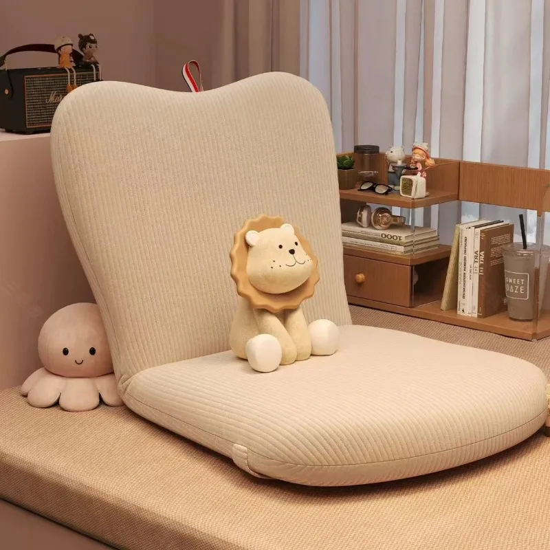 Lazy sofa seat cushion on the ground tatami bed backrest chair balcony bedroom children single small sofa seat