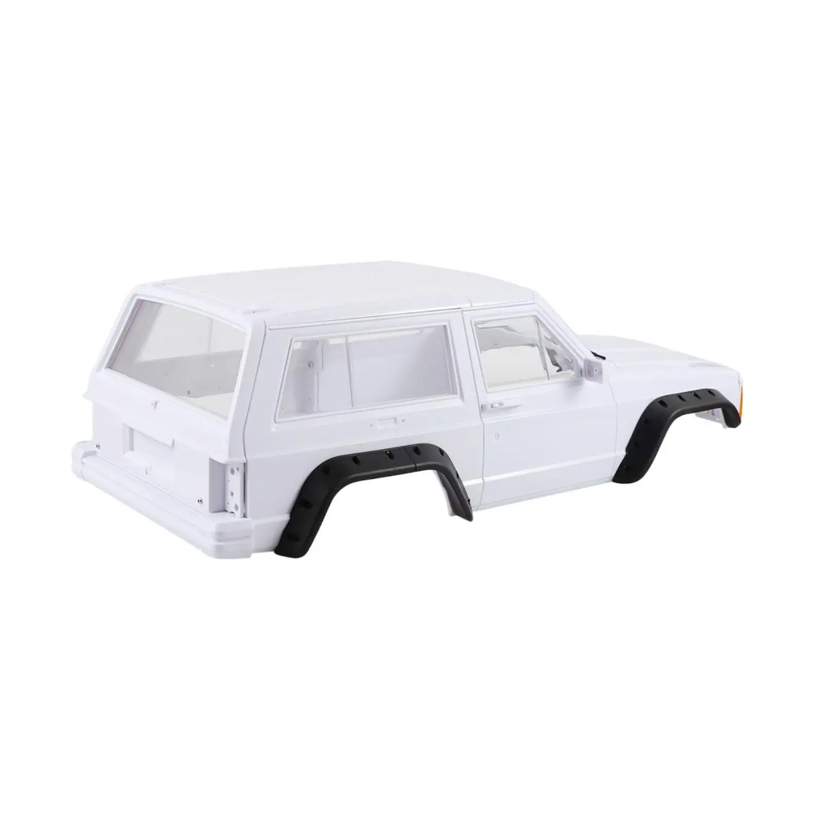 Unpainted Durable Part DIY 275mm Wheelbase 1/10 Crawler Car Shell Hard Plastic Body Shell 1:10 RC Body Shell for 1:10 RC Crawler