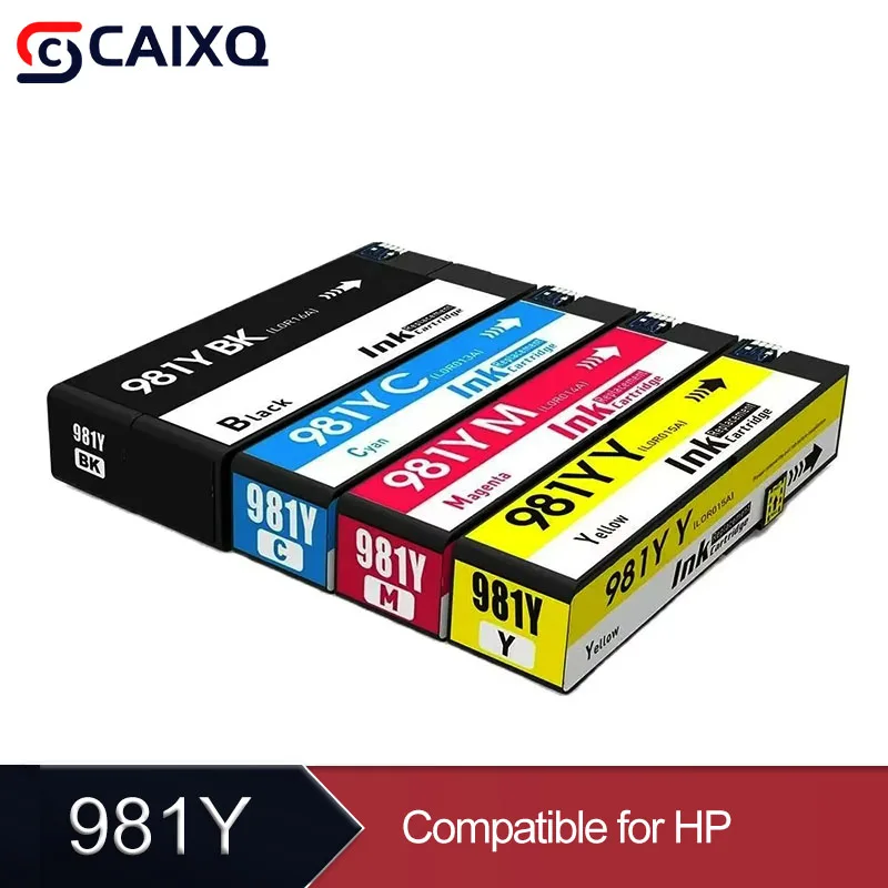 

981Y 981 Цветной совместимый картридж премиум-класса для принтера HP PageWide MFP 556xh/dn/MFP 586dn/f/z/MFP E58650dn/MFP E55650