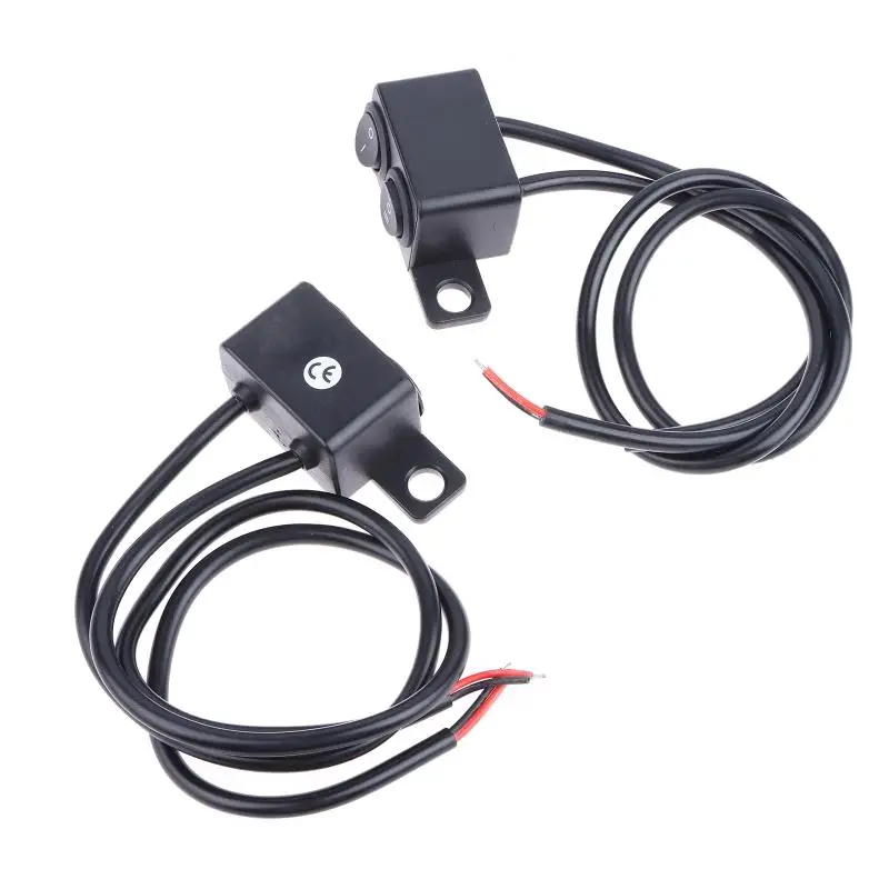 Switch Connector for Motorcycle Handlebar Two Three Gears Light On Off Button for Electric Scooter DIY ReplacementGood Quality