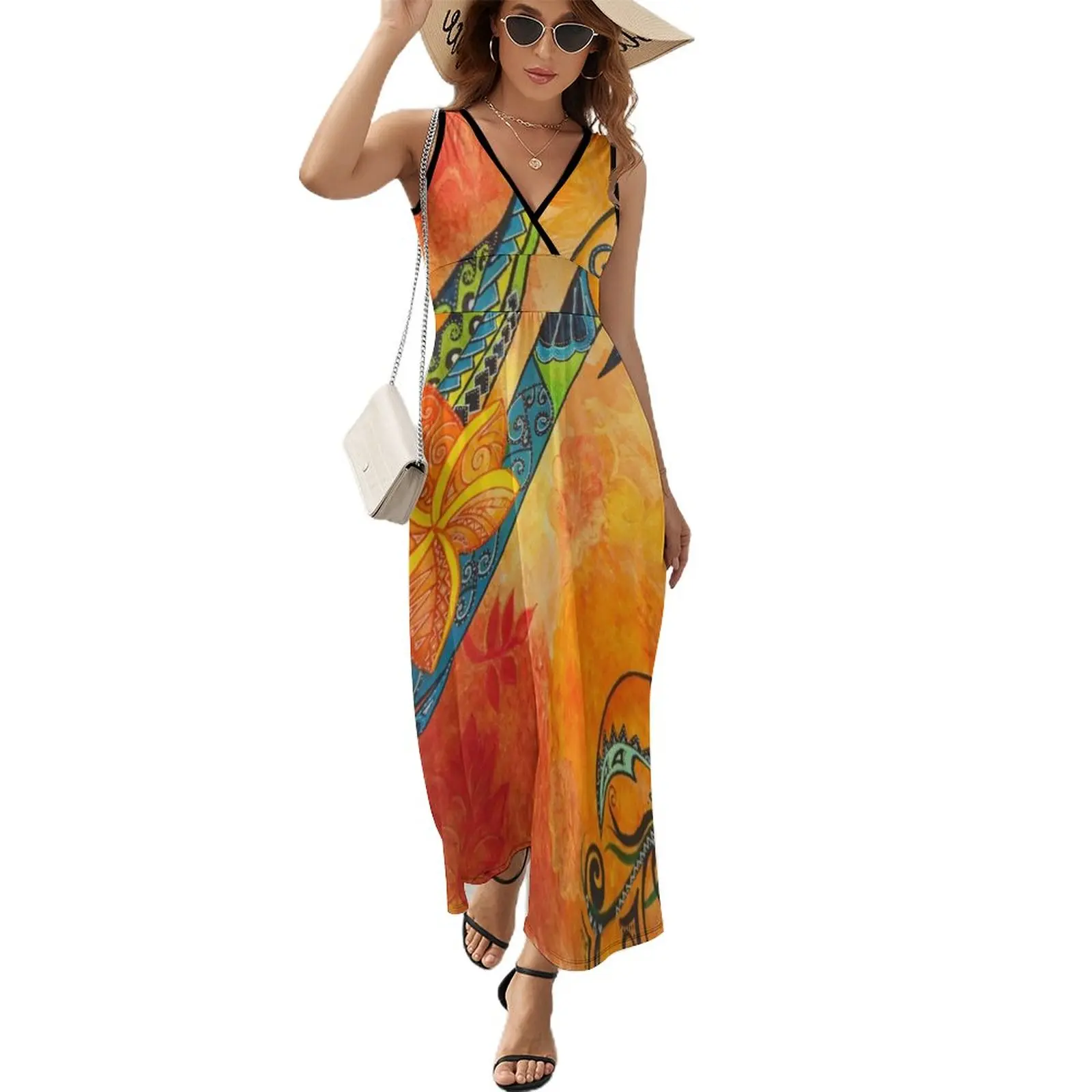 

Maori autumn Sleeveless Dress dresses for women 2024 party dresses woman prom dresses 2024 chic and elegant evening dress