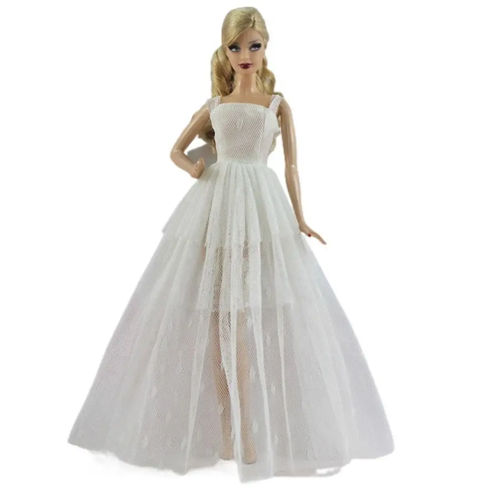 Vestido de encaje de 30cm, conjunto de vestido de encaje para muñeca, falda tutú elegante, ropa para muñecas BJD 1/6, vestidos elegantes para muñecas con temperamento a la moda