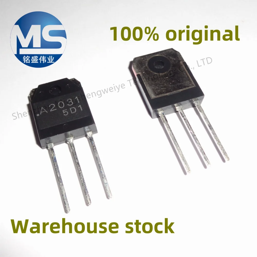 1PCS/2PCS 100% New 2SA2031 2SC5669 A2031 C5669 In-line TO-247 Audio Pairing Tube Spot Penhold