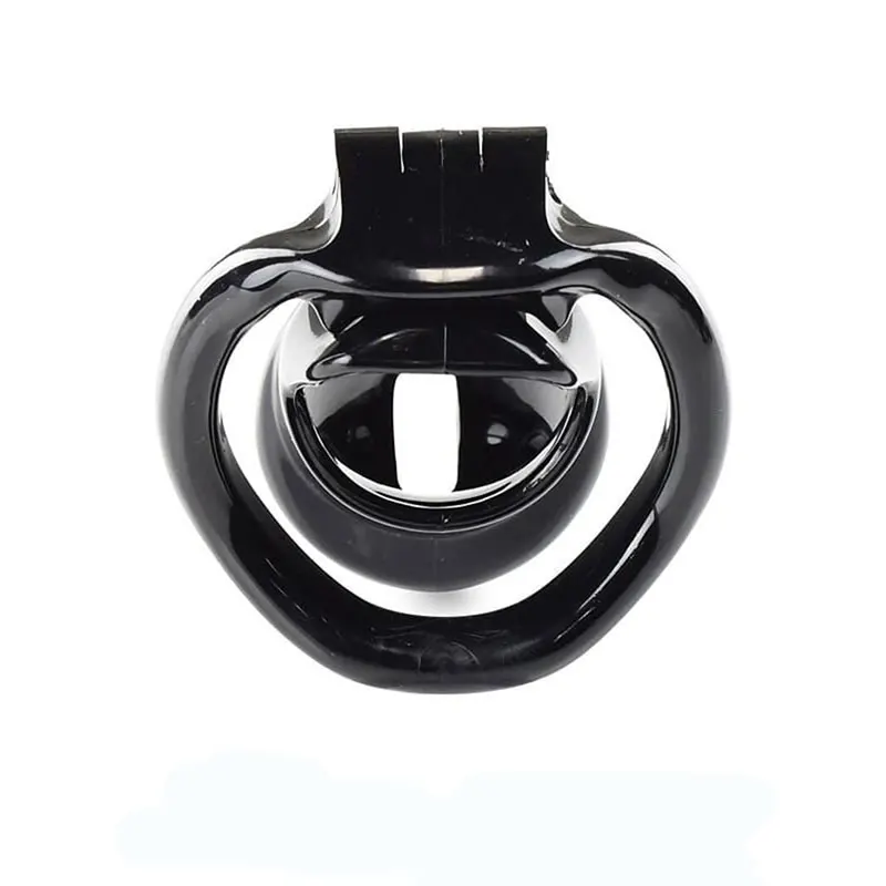 Black Knight Male Chastity Cock Cages Sex Toys for Men Penis Belt Lock with Four Penis Rings with Cage Gay Device Chastity Lock