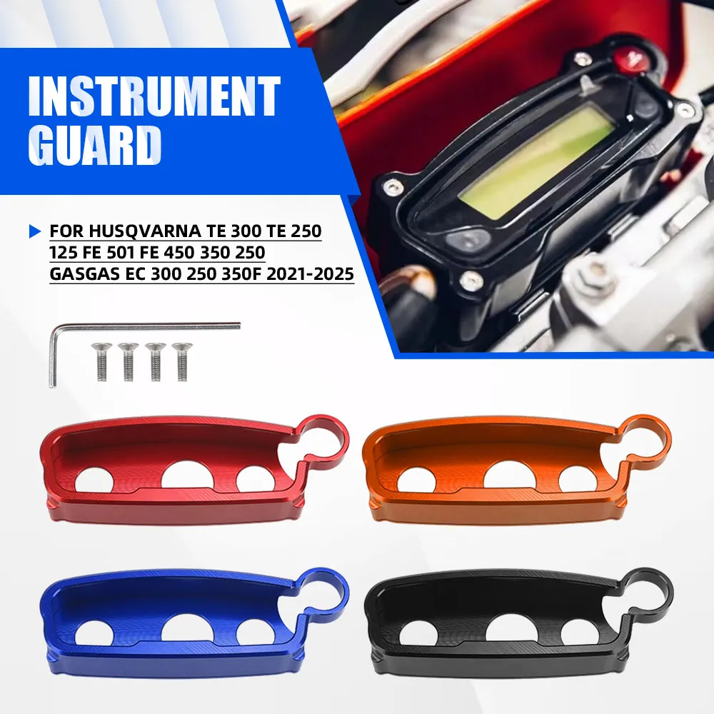Speedo Odometer Protector For Husqvarna TE 300 TE 250 125 FE 501 FE 450 350 250 GasGas EC 300 250 350F 2021-2025 Dashboard Guard