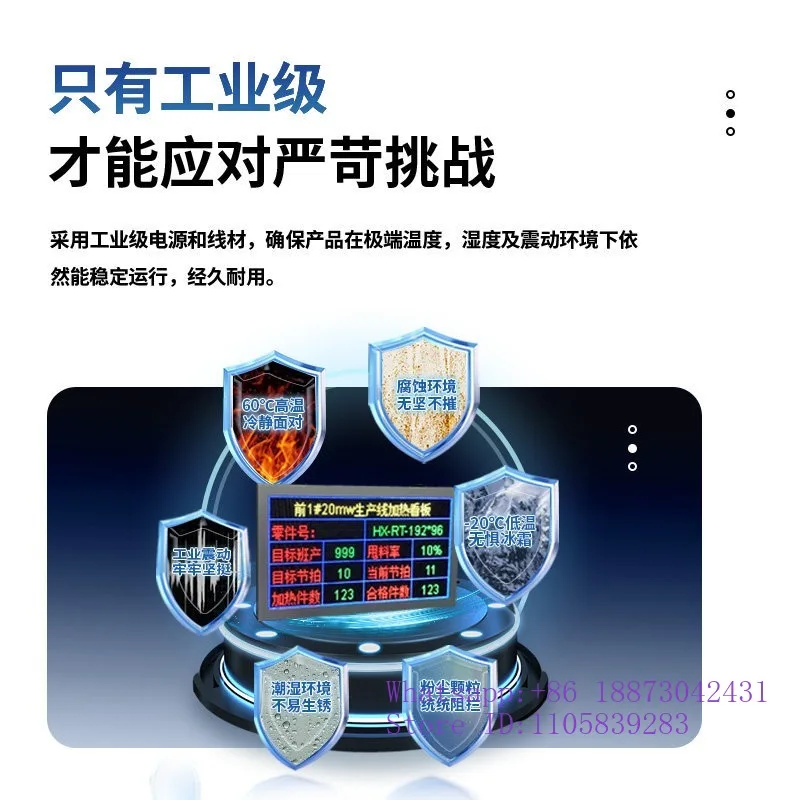 Outdoor led display industrial profinet protocol to modbus docking plc touch screen electronic signage board