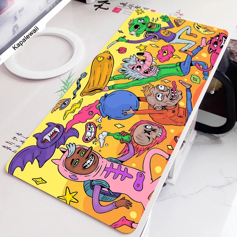 Cute Mouse Pad For Home Office Desktop Pads Gamer Mousepad Mouse Mat Setup Gaming Accessories Keyboard Pad Mousepad Deskmat