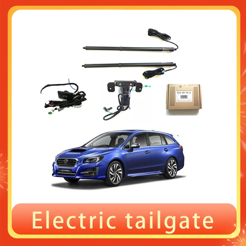 sssFor Subaru Levorg 2015+ aftermarket liftgate kit with button  and foot sensor af Height Adjustable Automatic Power Li