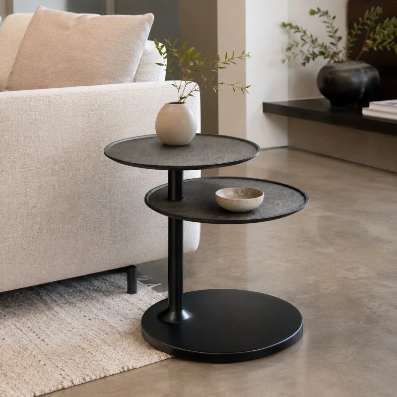Modern style metal side table for living room bedroom hotel