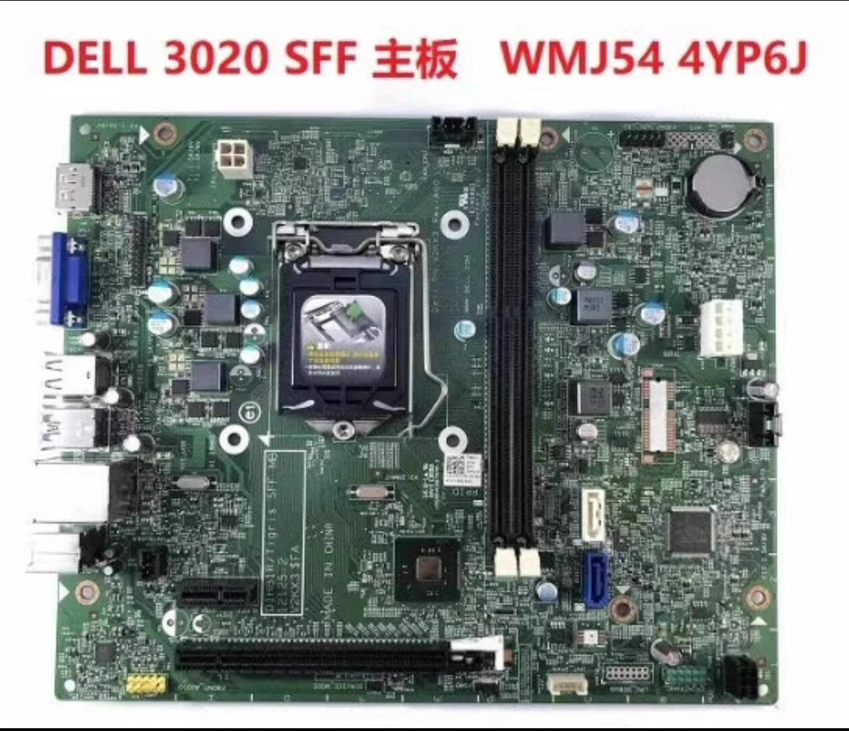 

For DELLOptiplex 3020 SFF main z board 1150 H81DIH81R OWMJ54 4yp6 100% detection.
