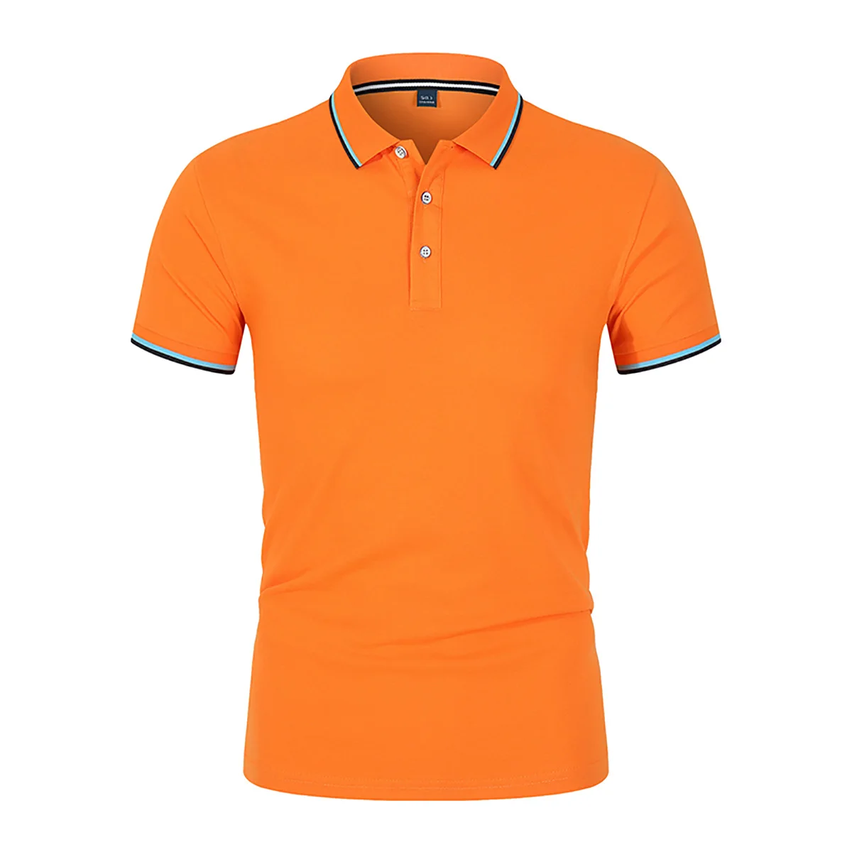 POLO Shirt Men's Short Sleeved Cross Color Collar Spring Summer Team Workwear Customization Multiple Colors Choose From