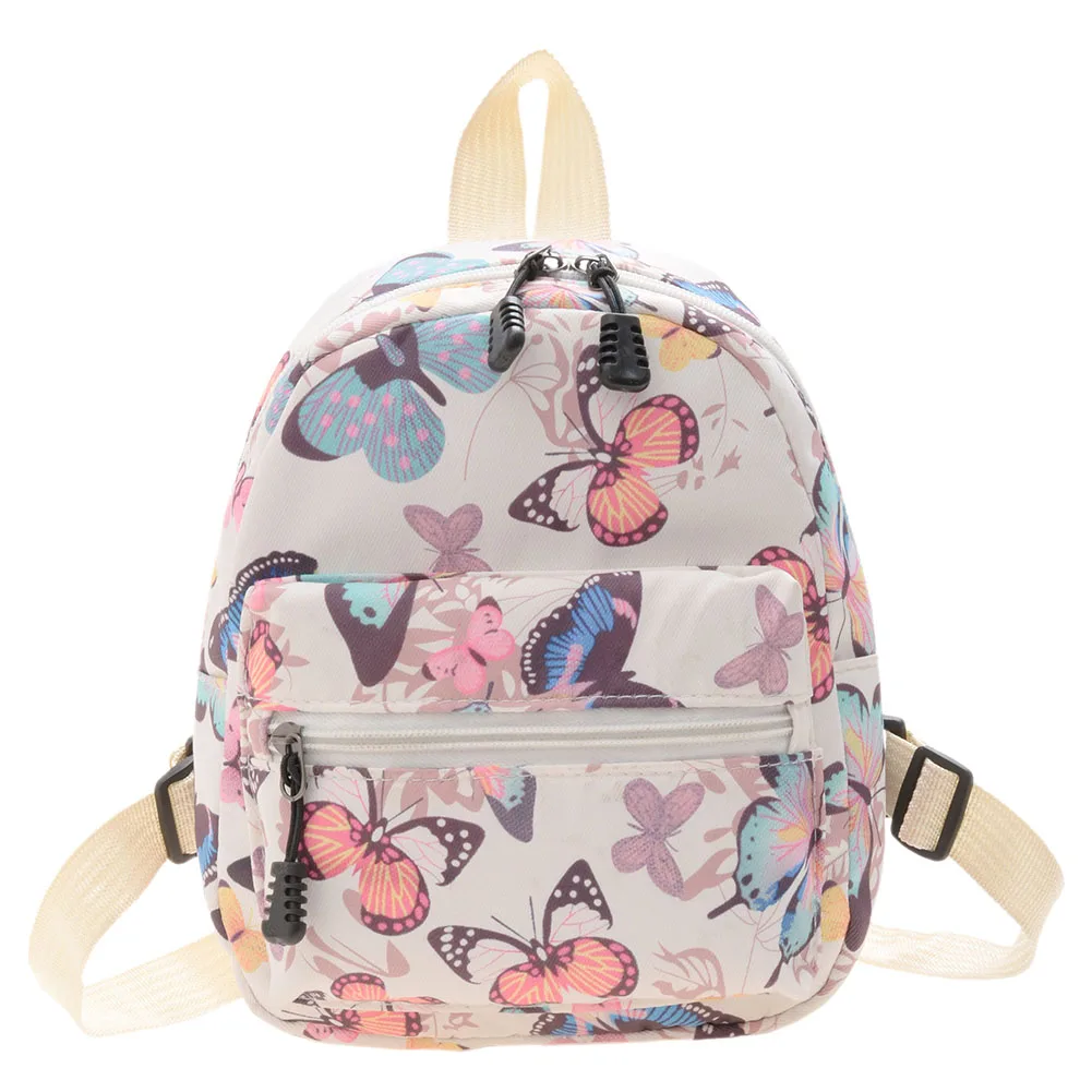 Zaino da donna con stampa di motivi animali stile preppy Borse piccole da donna casual