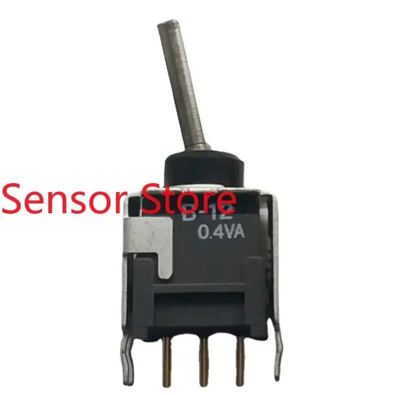 

10PCS B-12EB Waterproof And Dustproof Rocker Button Switch, 3-pin, 2nd Gear, With Bracket Gold-plated Feet