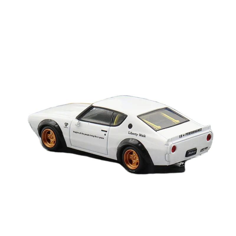 TimeMicro ダイキャスト 1/64 スケール日産合金モデルカー日産 LBWK KPGC110 遊びの車のおもちゃ男の子ギフトオリジナルボックス
