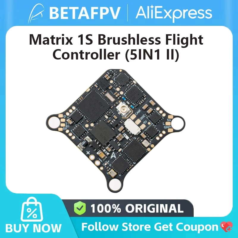 Matrix Flying: Der ultimative Flight Controller für FPV-Drohnen – Eine detaillierte Bewertung des BETAFPV Matrix 1S Brushless Flight Controller (5IN1 II)
