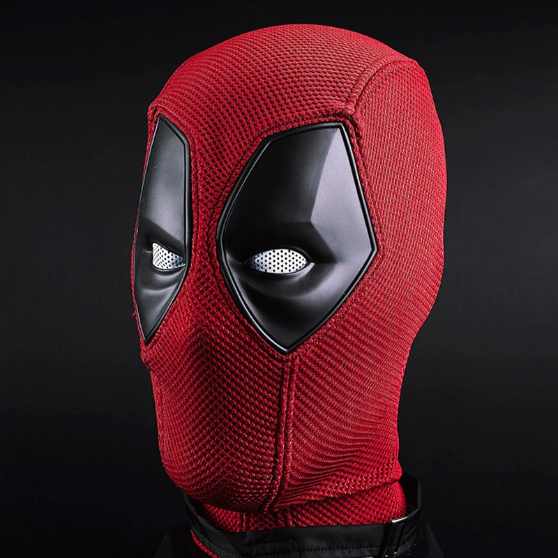 

Film Mask Cosplay Red Head Cover Adult Children Decor Cool Headgear Full Face Mask