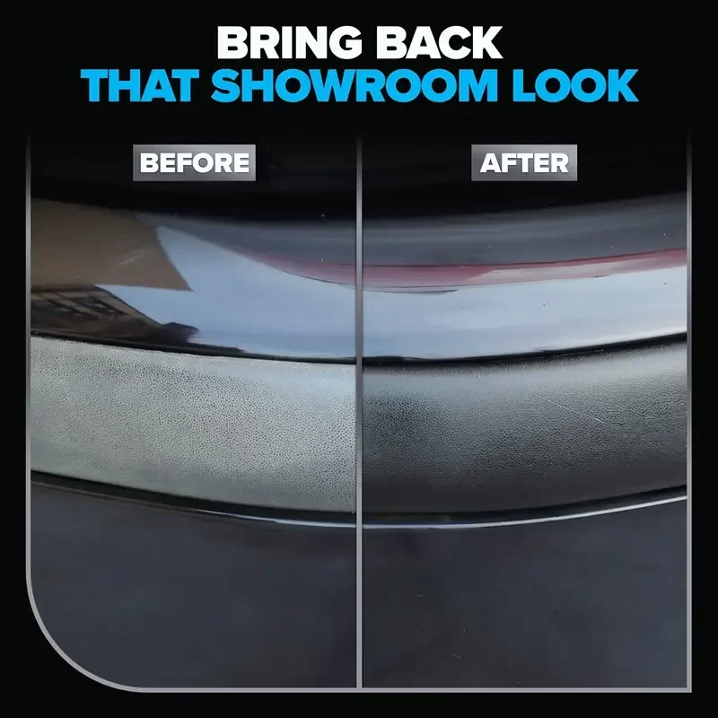 KJM 100 ml cera de protección y brillo de neumáticos: brillo negro duradero, revestimiento antienvejecimiento para automóviles, motocicletas y bicicletas