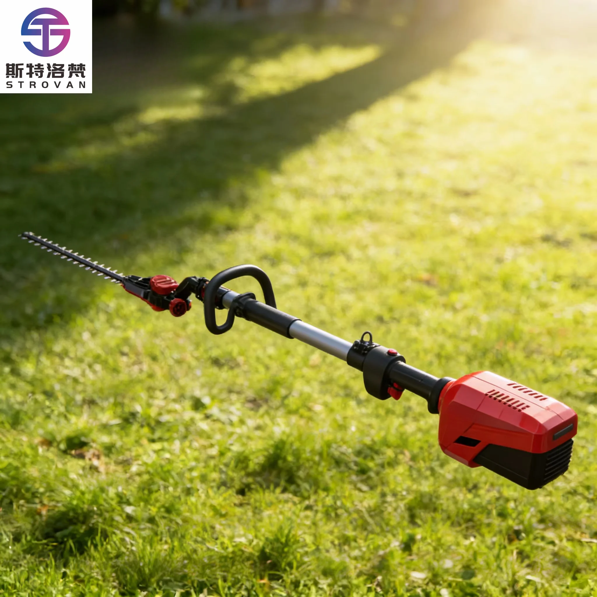Landscaping Power Tool Professional Hedge Cutter Fast Cutting Speed Continuous Retractable Pole Portable Electric Hedge Trimmer