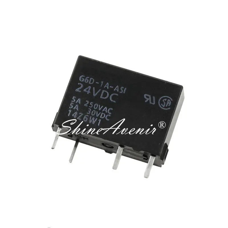 10PCS G6D-1A-ASI-5VDC G6D-1A-ASI-12VDC G6D-1A-ASI-24VDC DIP-4 New Original