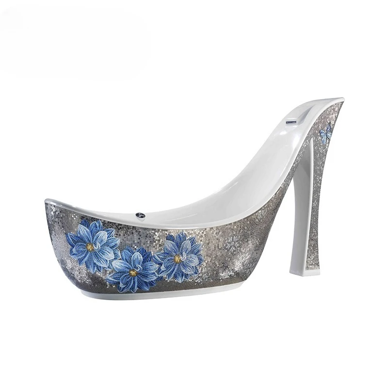 Design Bathtub Stainless Steel Fiberglass Bathtub Faucet Bathtub