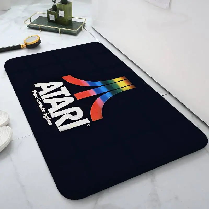 A-Atari شعار الكلمة حصيرة لغرفة المعيشة أريكة وسائد الأرضية الحديثة لينة رقيق المنزل البساط لغرفة نوم الأطفال اللعب السجاد #3