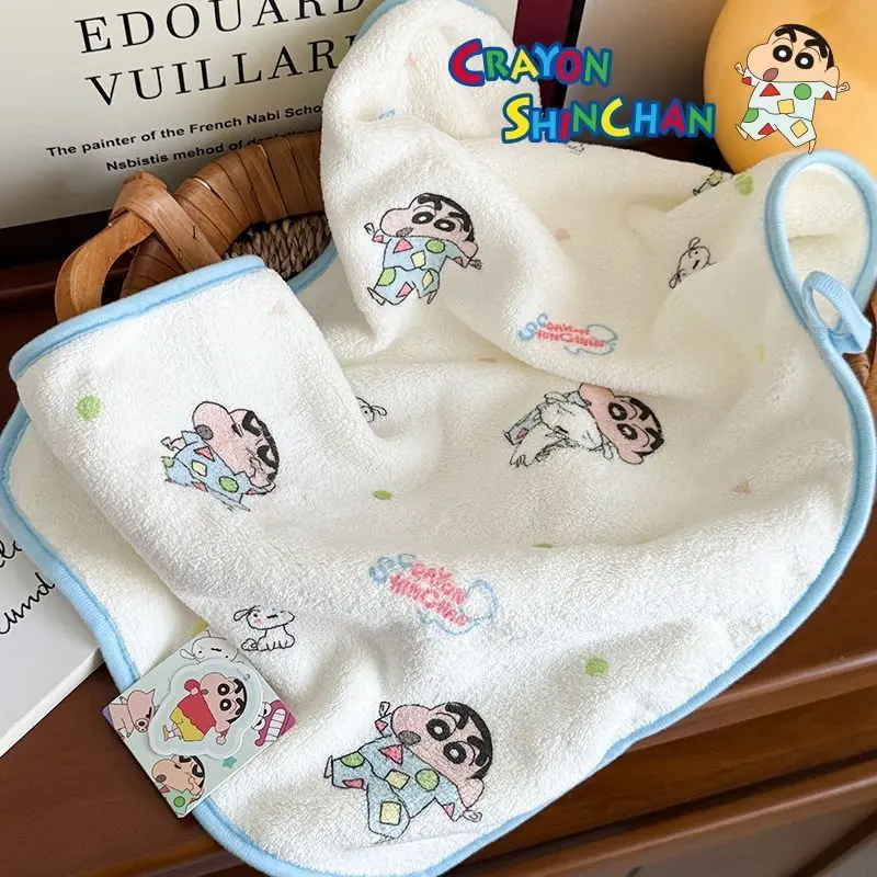 

Crayon Shin-chan Towel Cute Cartoon Coral Absorb Water Quick-dry Face Towel New Fashion Exquisite Couple Household Towel Gifts