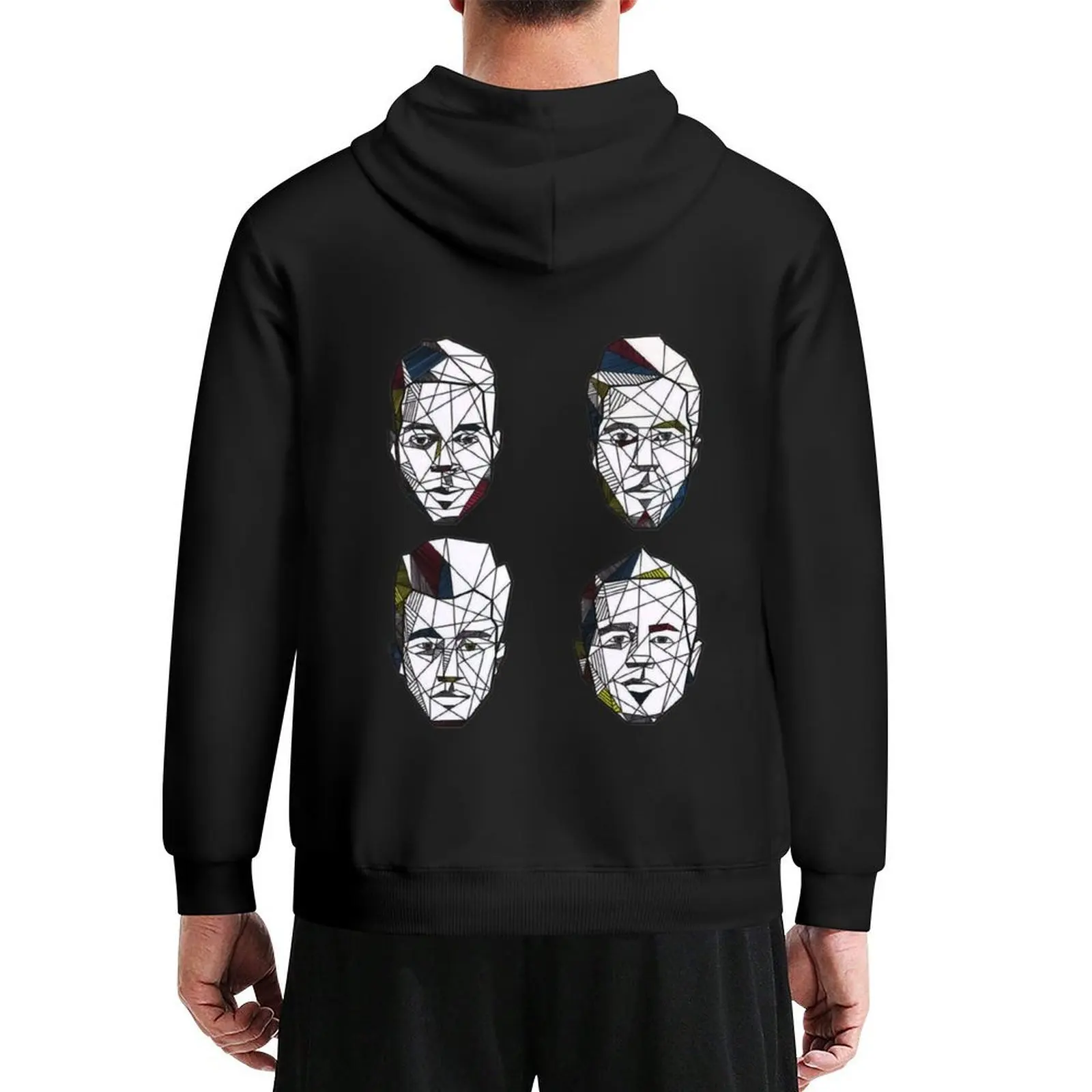 

Lines & Circles Album O-Town Classic Hoodie autumn clothes anime clothes men's coat men clothing japanese hoodie