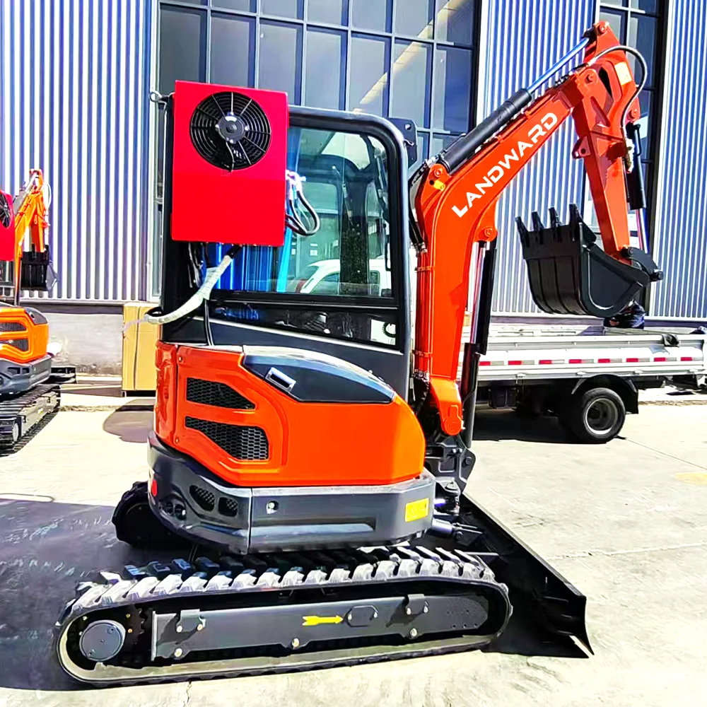 

New Arrival Micro Digger Chinese Multifunctional 2.5 Ton Mini Excavator CE Certified High Quality 1.8Ton Mini Excavator Customiz