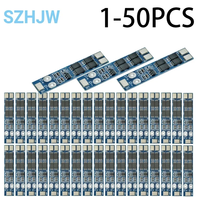 1-50PCS 2S 7.4V 8A Li-ion 18650 Lithium Battery Charger Protection Board 8.4V Overcurrent Overcharge / Overdischarge Protection