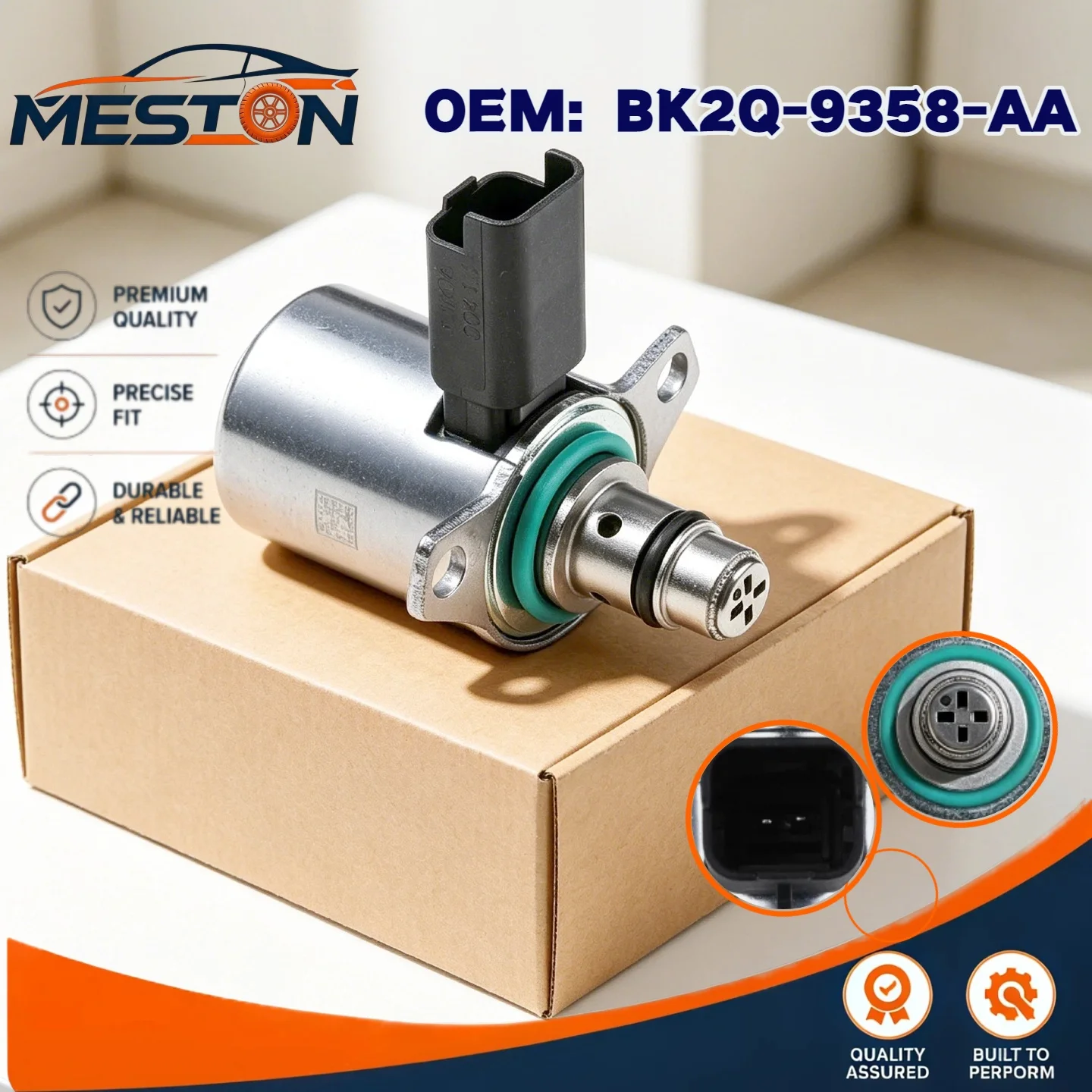 BK2Q-9358-AA Fuel Pump Pressure Regulator Control Valve for Ford Transit Custom Ranger 2.2 TDCI BK2Q9358AA