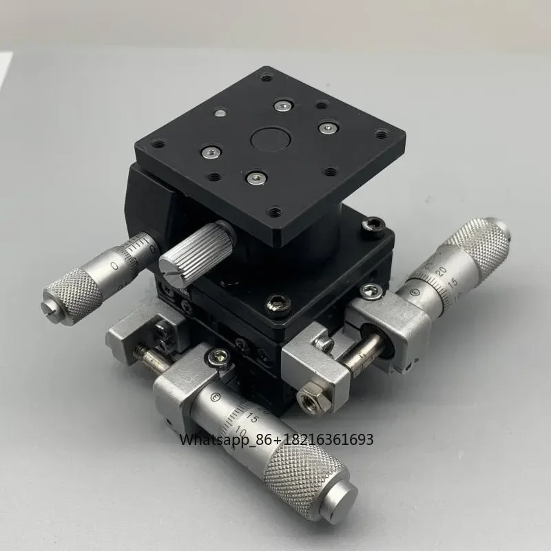 

НОВИНКА 20.26 Трехосевой регулировочный стол Sigma TSD-405SXYZ, ручной подвижный столик для оптической точной регулировки, столик для прецизионной перемещаемости